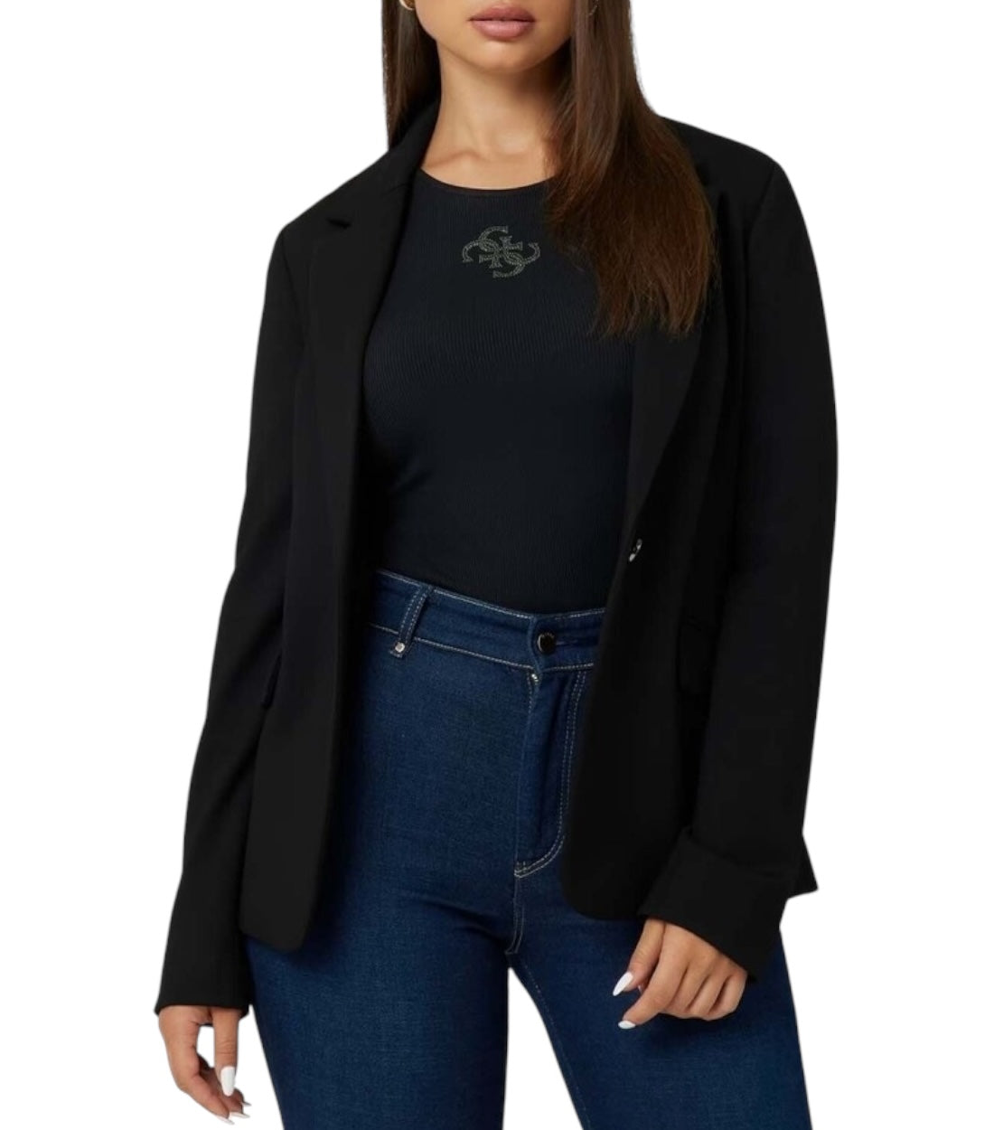 Guess Zwart Blazer