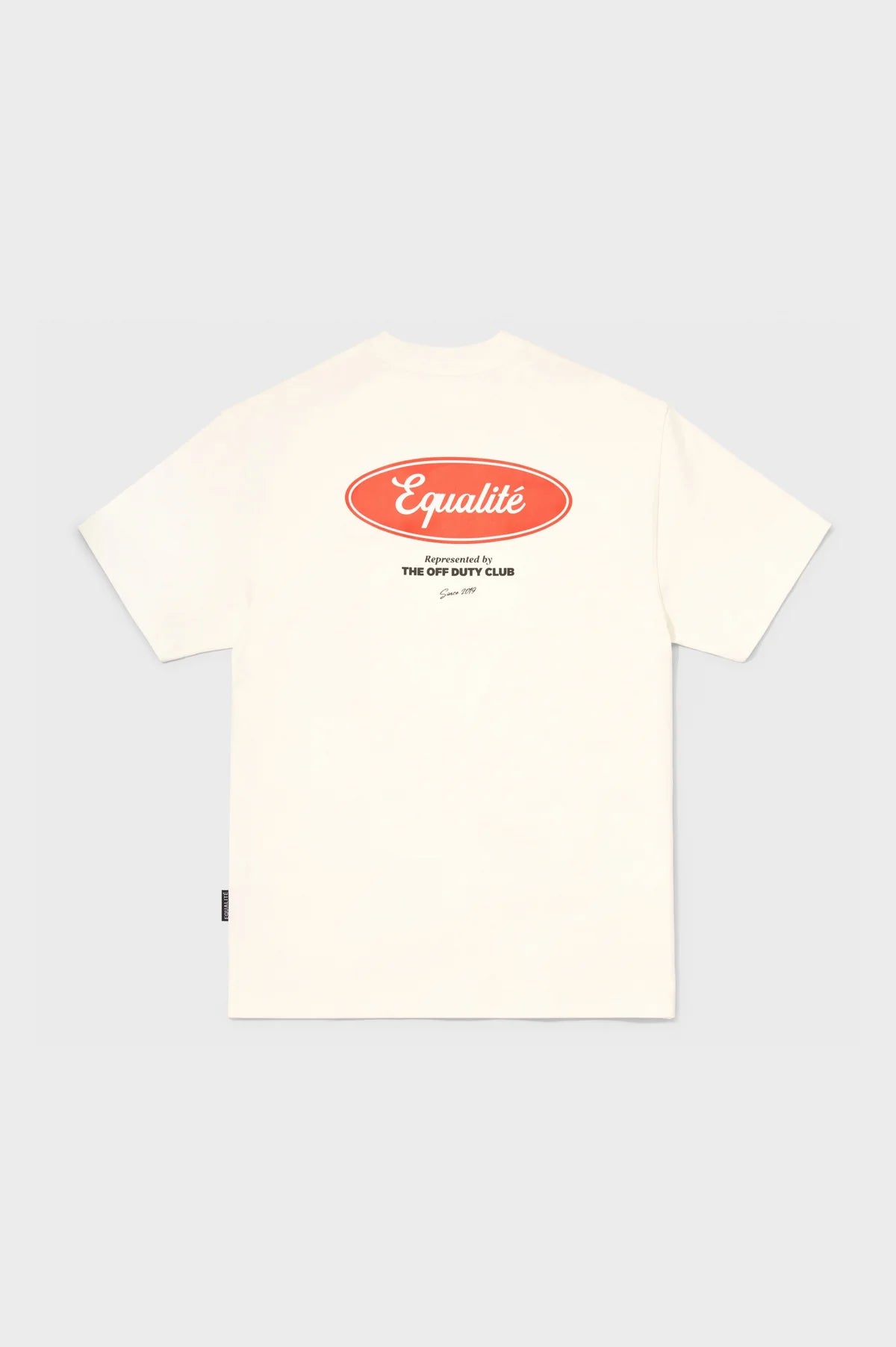 Equalité Colyn Oversized T-shirt Off-White Unisex