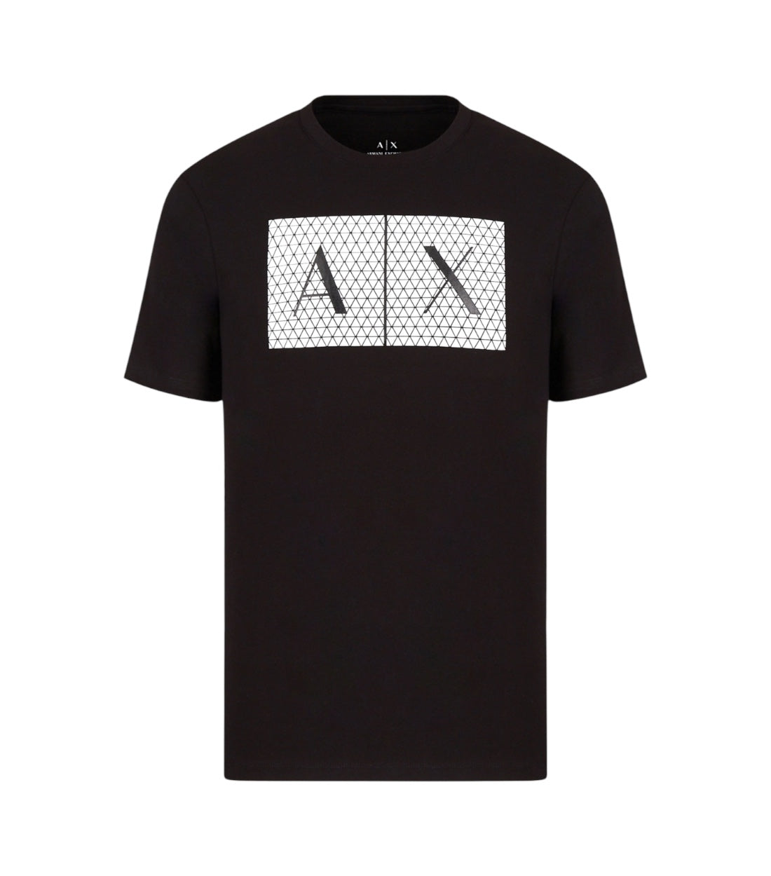 Armani Exchange Zwart Slim Fit Jersey T-shirt With Logo