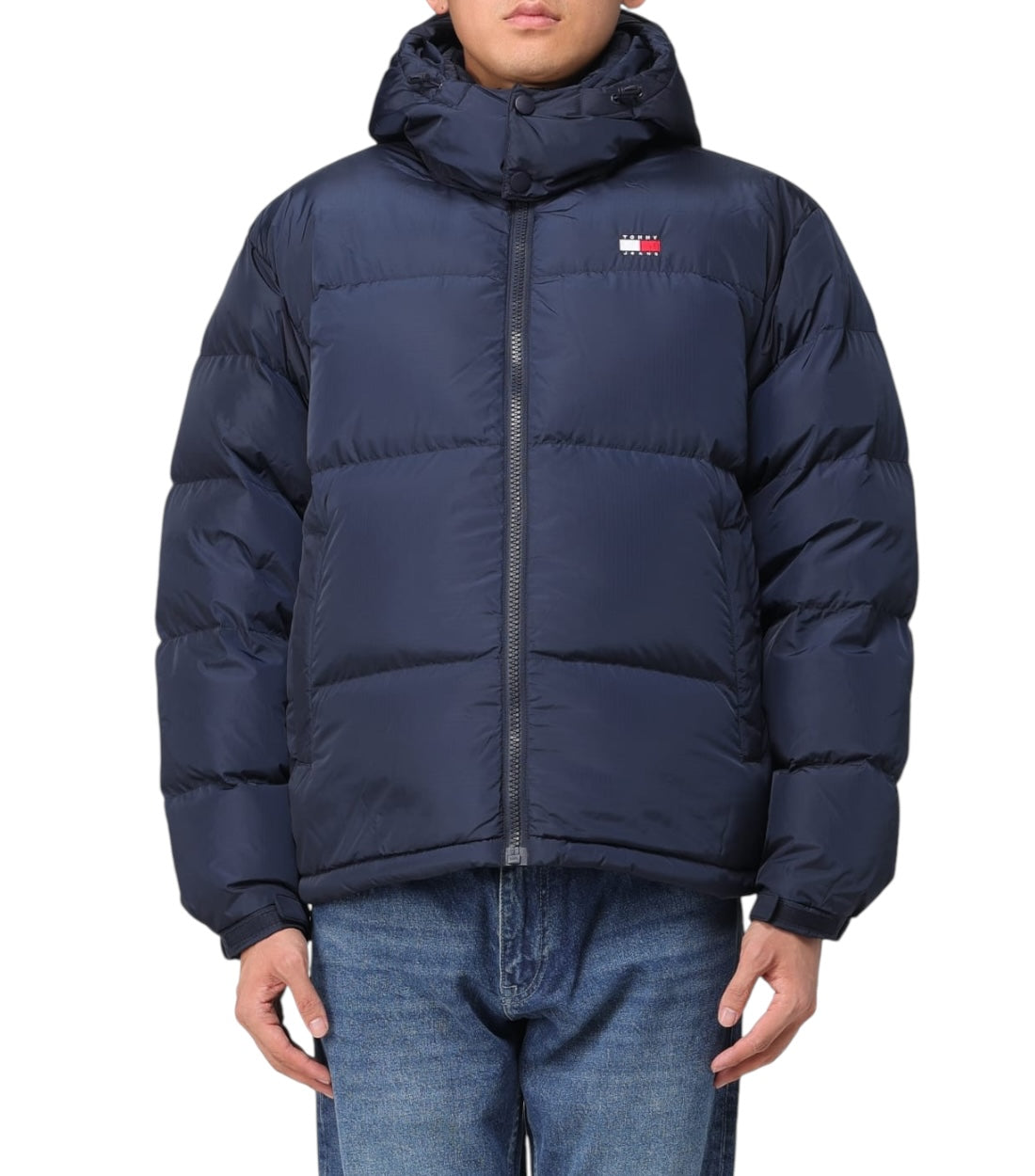 Tommy Hilfiger Blauwe Alaska Puffer Jas