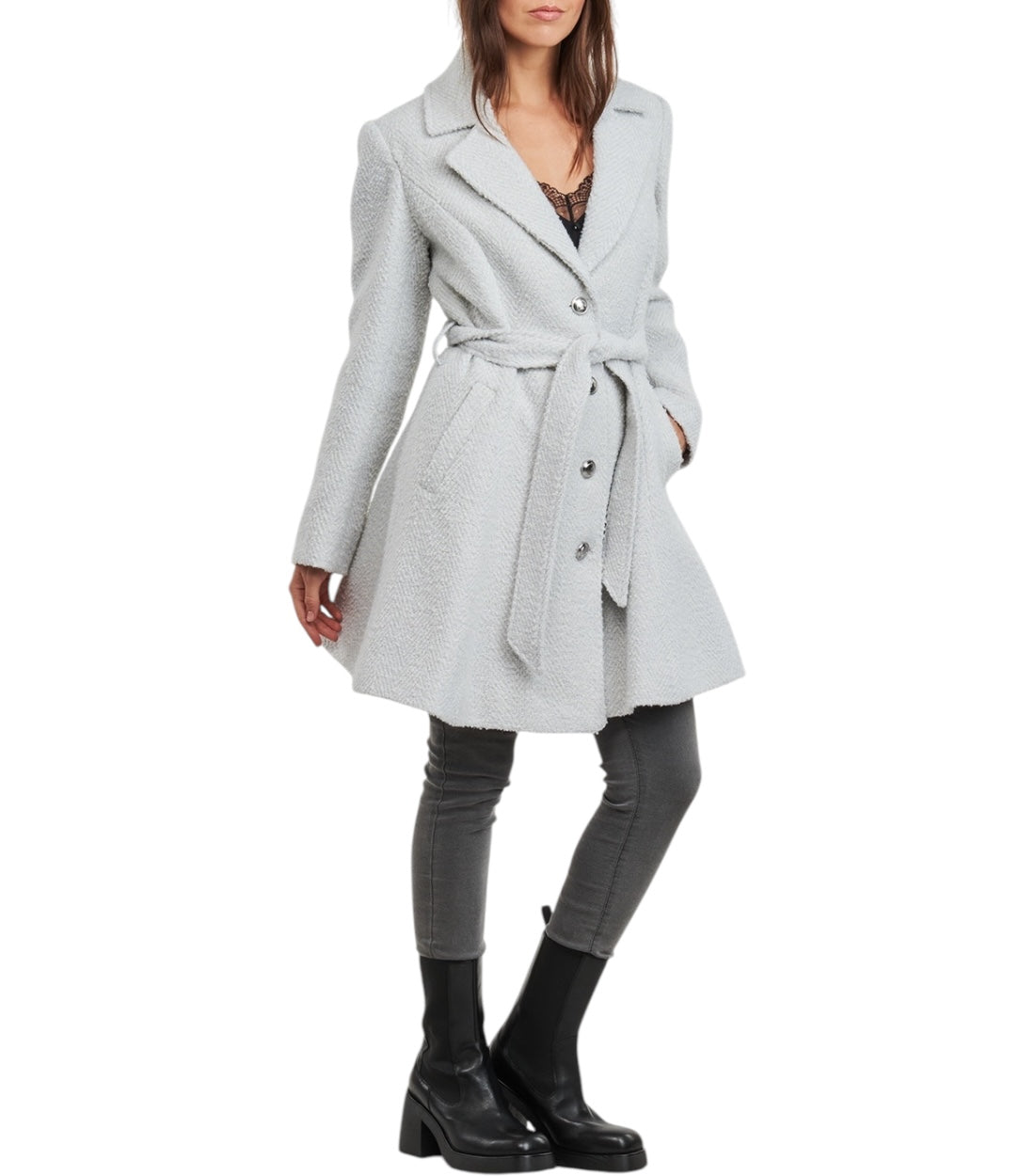 Guess Grijs LOISE COAT