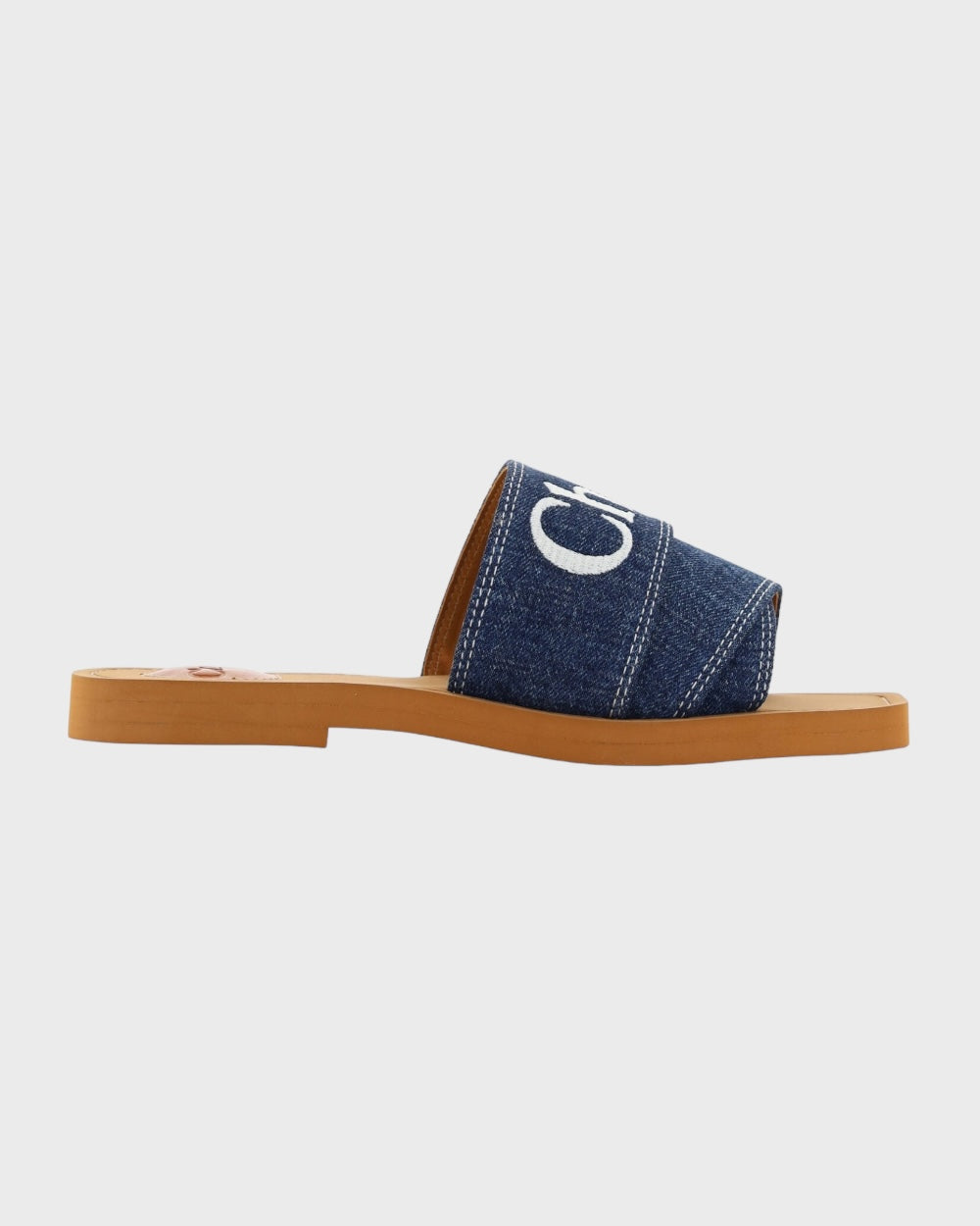 Chloé Denim Blauw Sandalen Dames