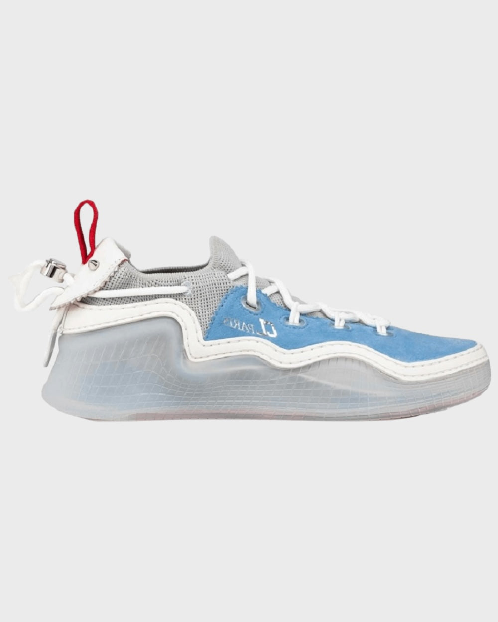 Christian Louboutin Arpoador Blauw Suède Sneakers