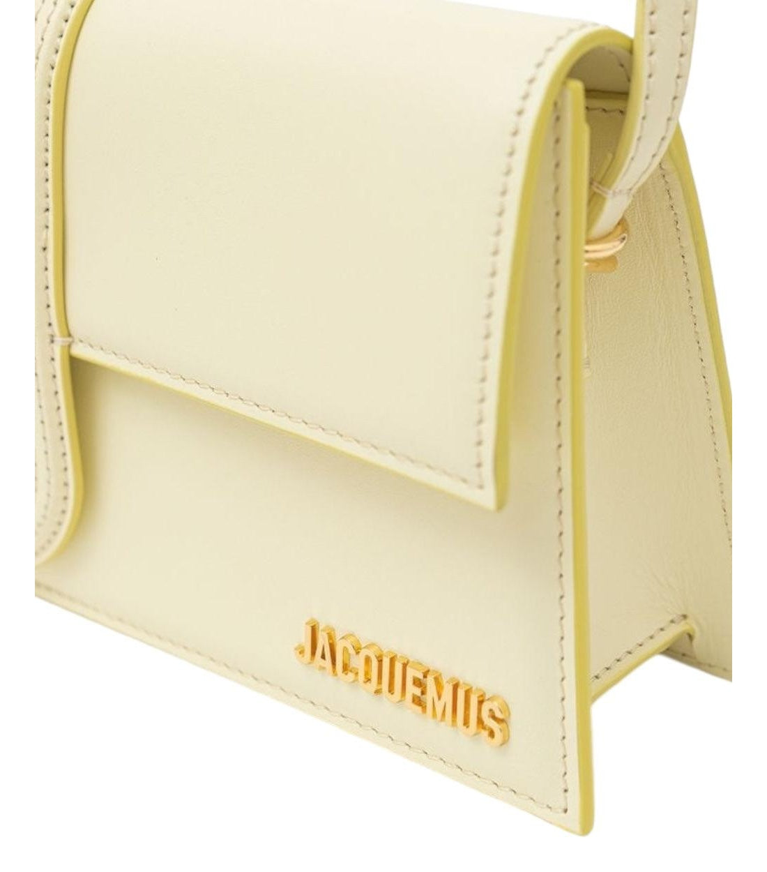 Jacquemus Geel The Long Bambino Schouder Tas