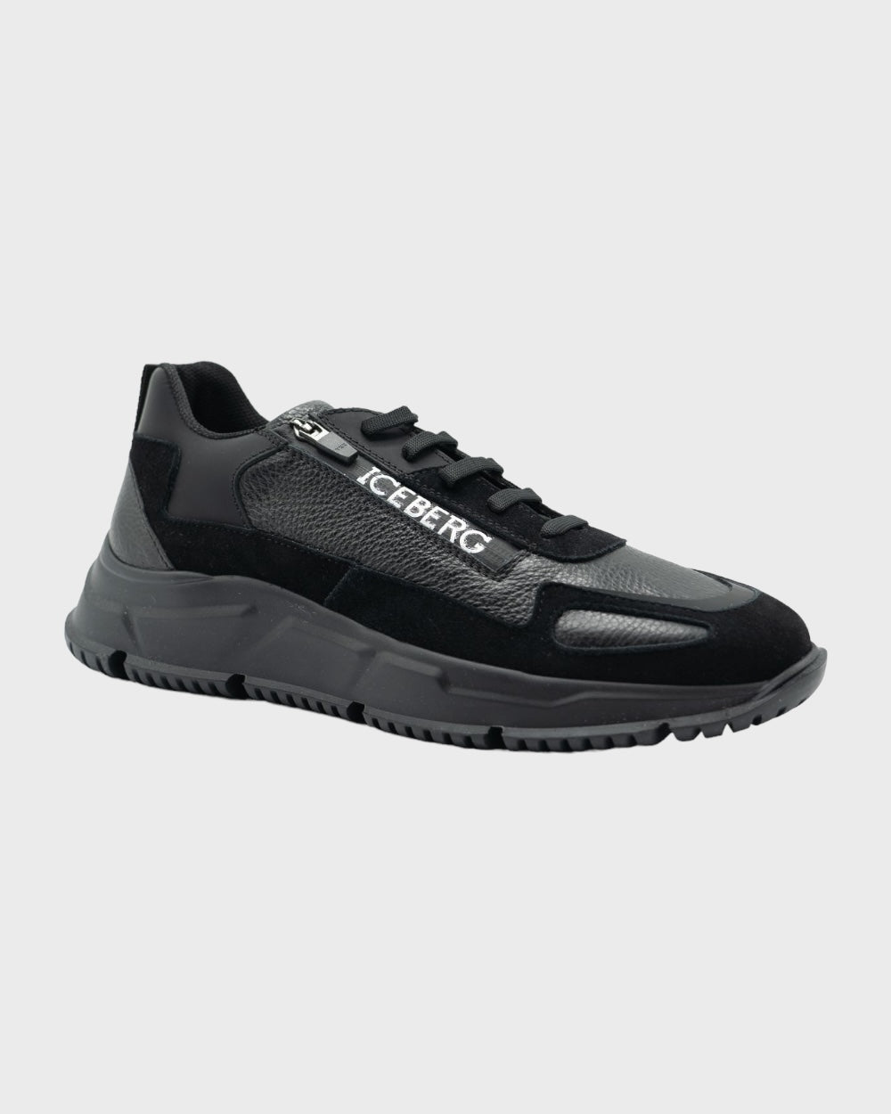 Iceberg Zwart Valencia Gregor Sneakers