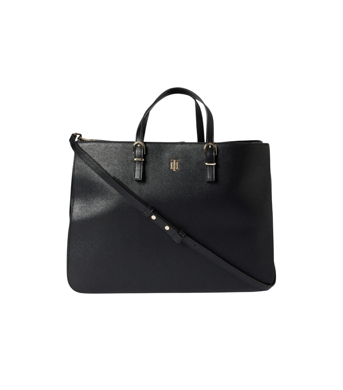 Tommy Hilfiger Zwart TH Timeless Work Bag Met Labelapplicatie