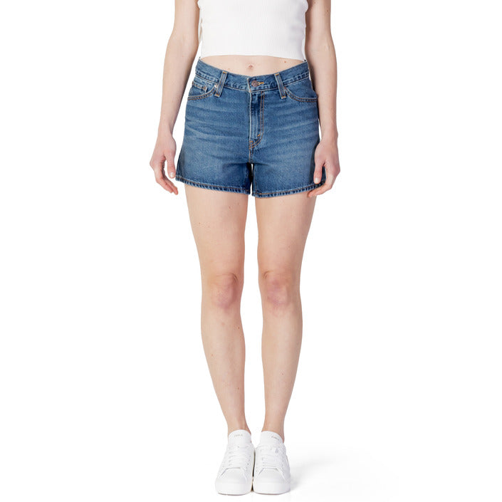 Levi`s Blauw Shorts Dames