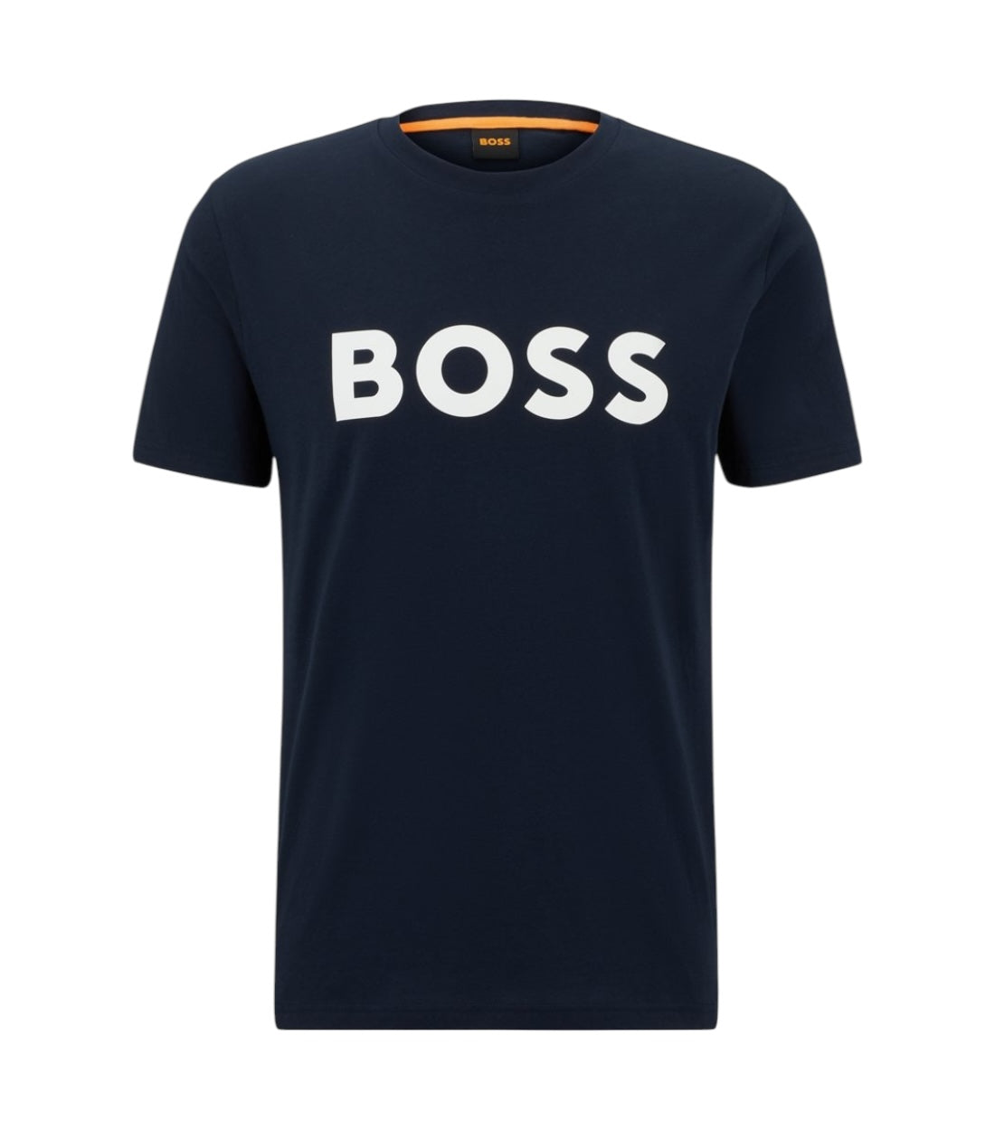 Hugo Boss Blauw Katoenen Bold T-Shirt