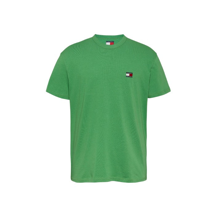 Tommy Hilfiger Jeans Groene Logo T-shirt