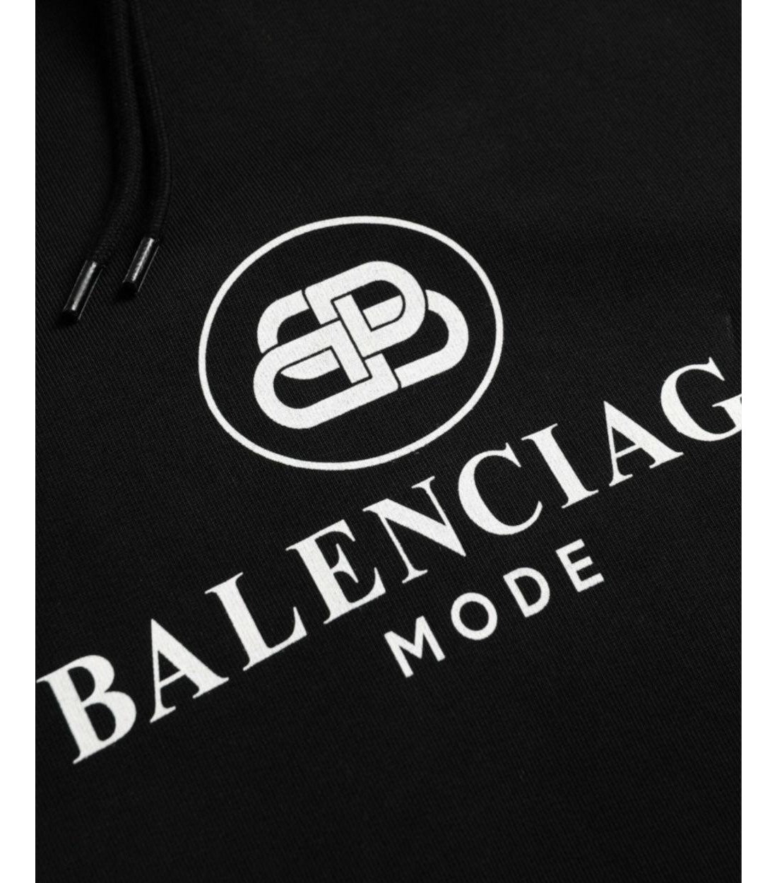 Balenciaga Zwarte BB Sweatshirt met Logo