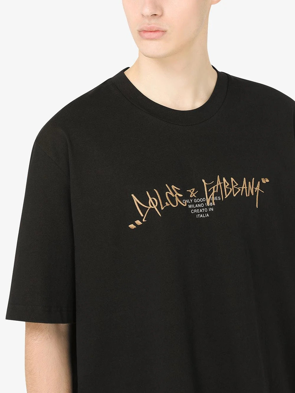 Dolce & Gabbana Zwart T-shirt