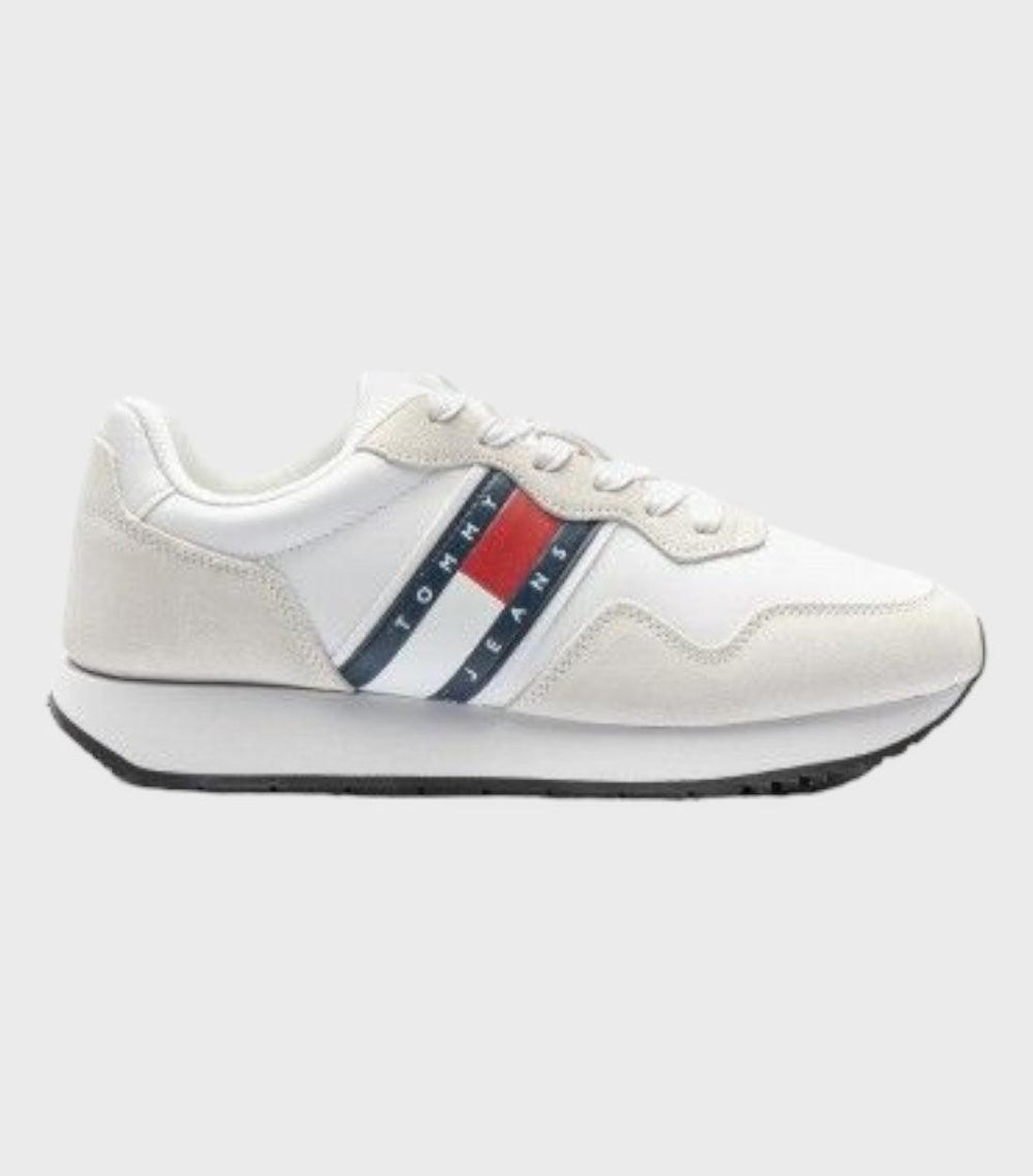 Tommy Hilfiger Wit Heren Modern Runner Sneakers