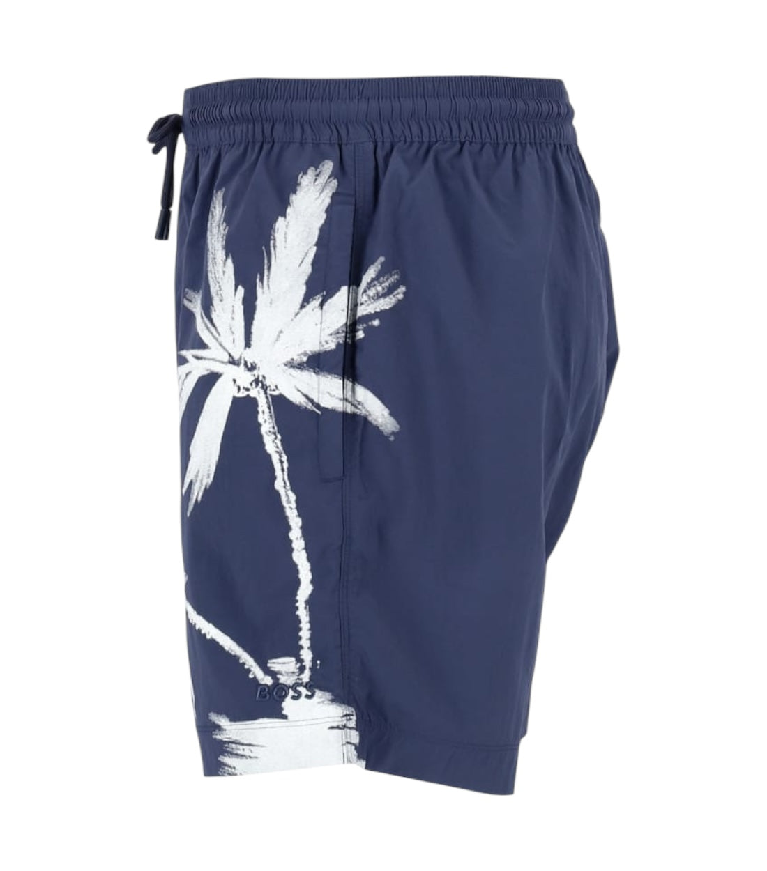 Boss Blauw Zwemshort Met Palmbomen