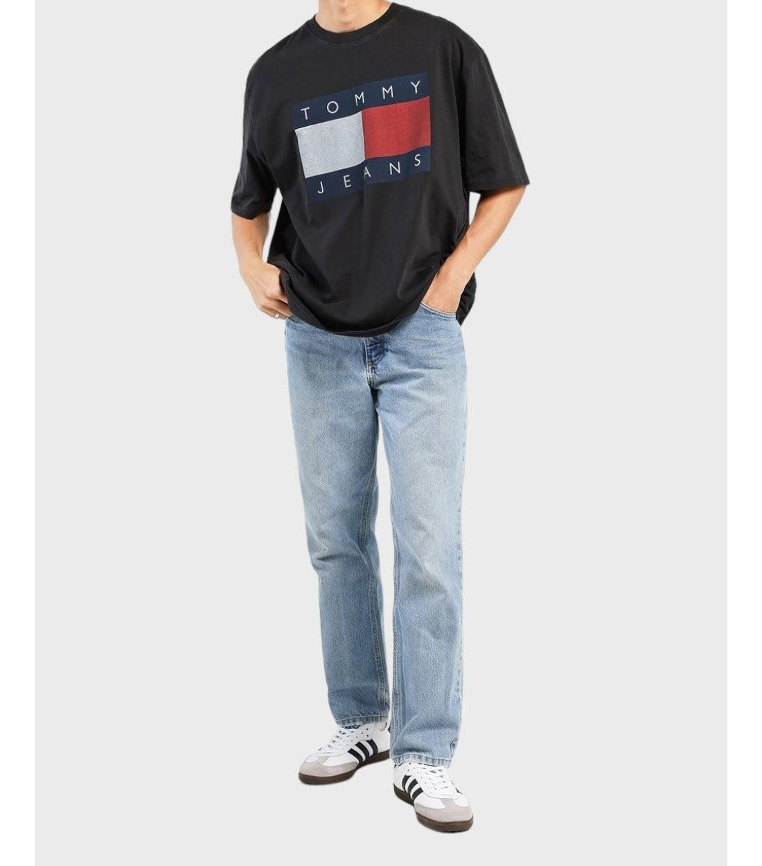 Tommy Hilfiger Zwart Flag T-shirt