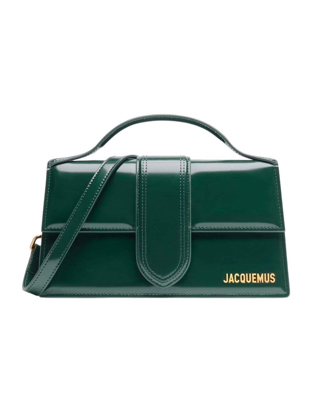 Jacquemus Groen Le Grand Bambino Leren Handtas