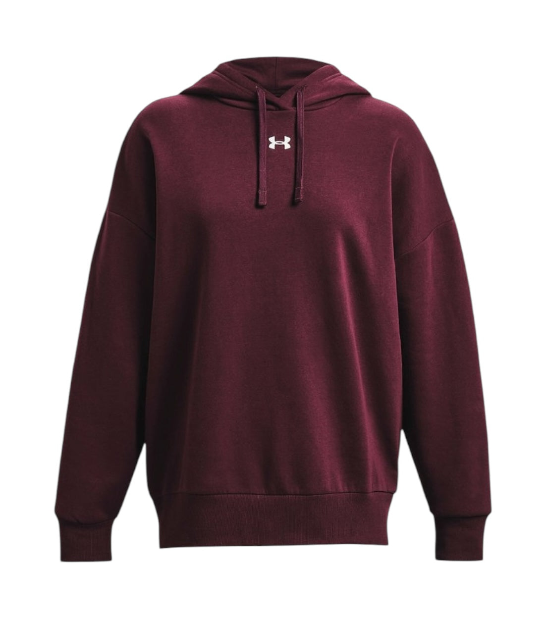 Under Armour Paars Ua Fleece Hoodie Met Logo