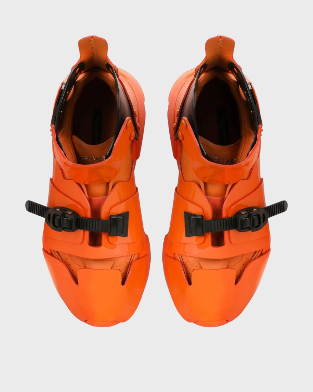 Dolce & Gabbana Oranje High Top Sneakers