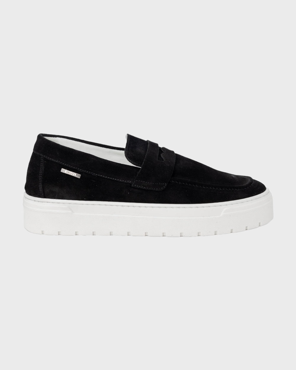 Antony Morato Zwart Suede Loafers Schoenen Heren