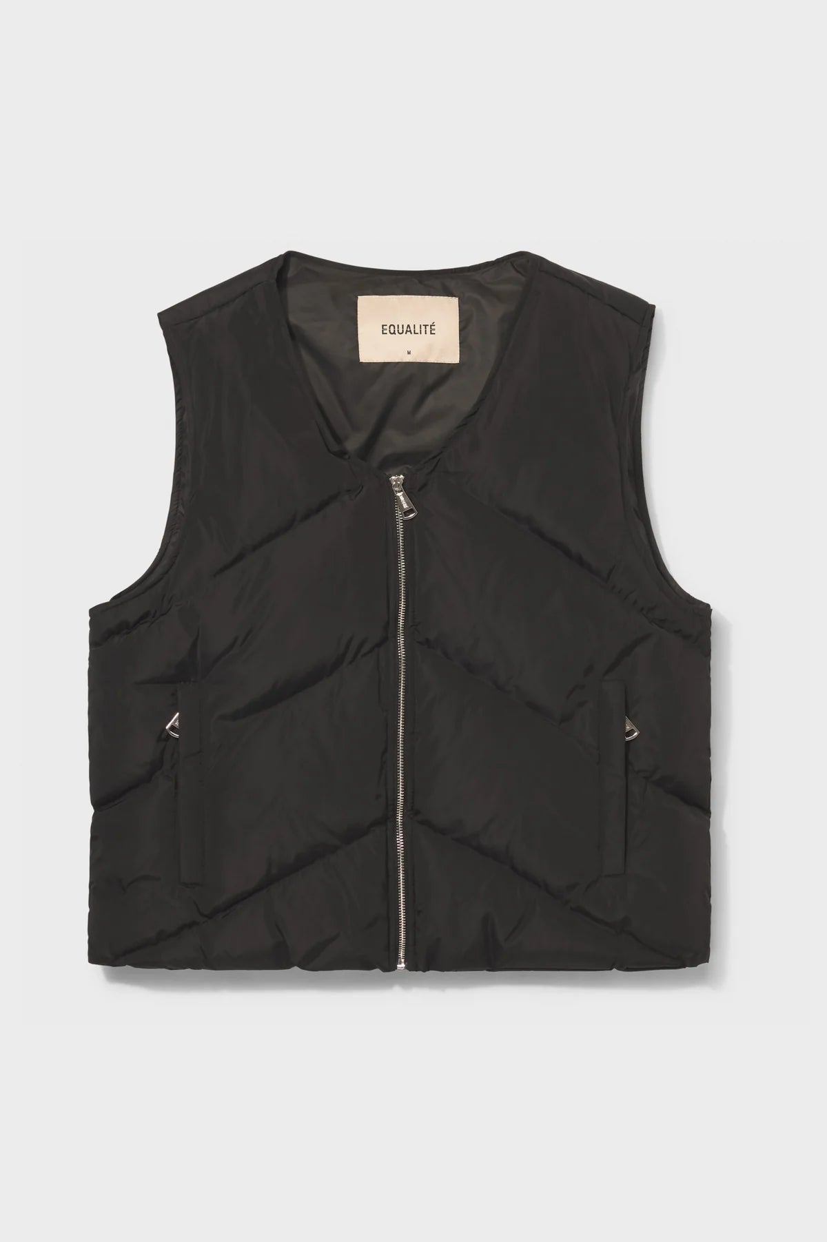 Equalité | Diagonal body warmer black