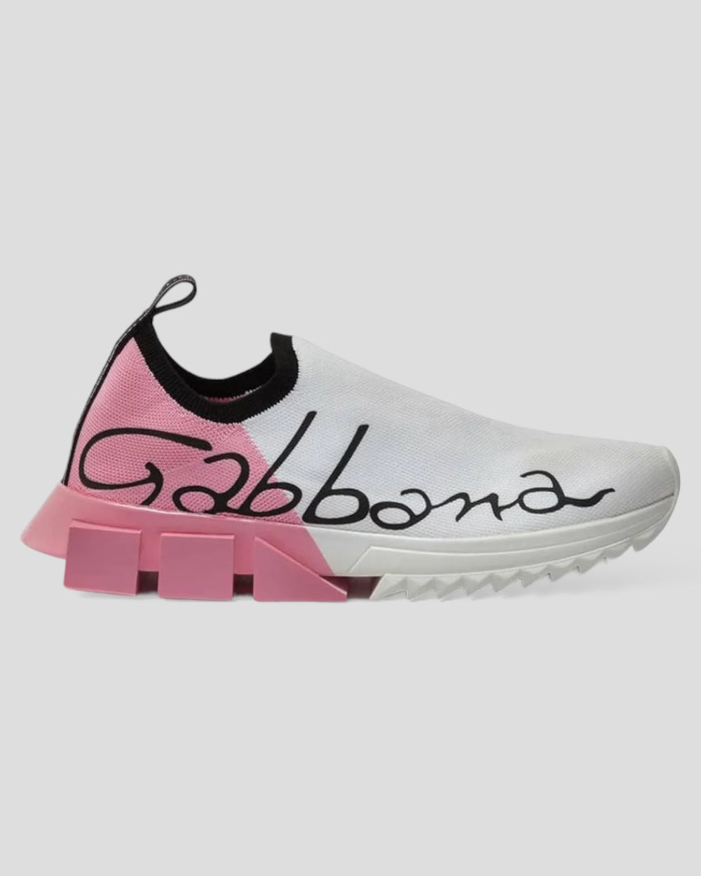 Dolce & Gabbana Roze / Wit Dames Sneakers