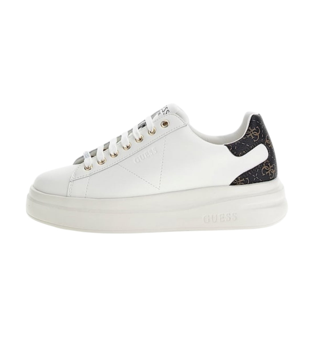 Guess Elbina Sneakers Van Echt Leer