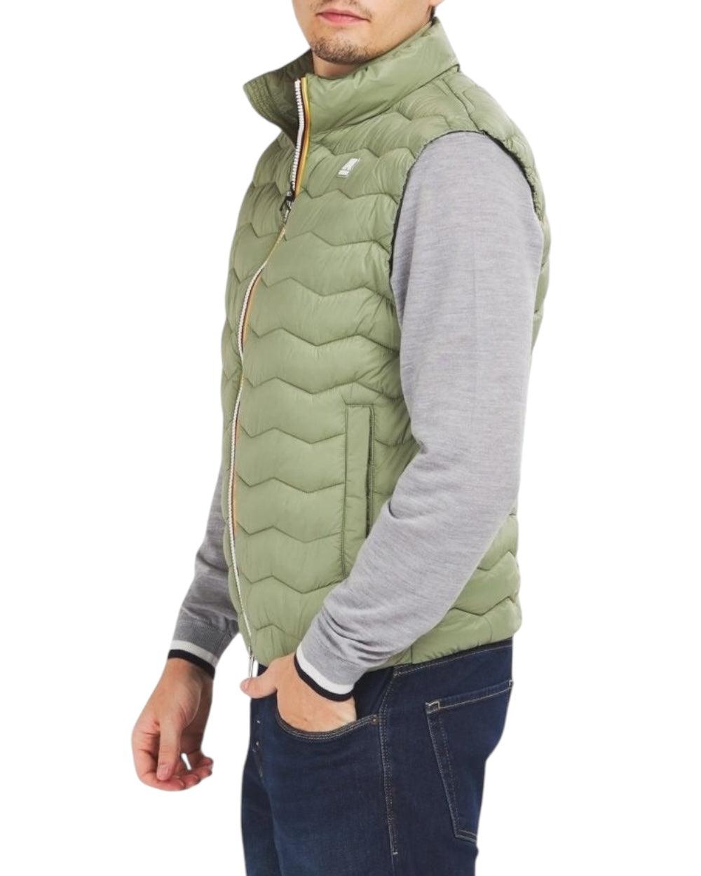 K-WAY Groen Bodywarmer