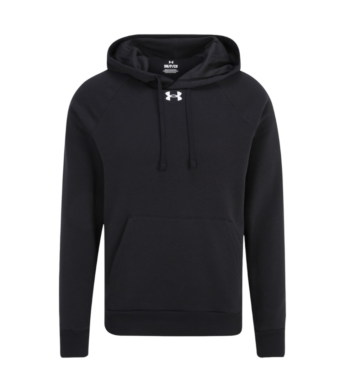 Under Armour Zwart Rival Hoodie Met Logo