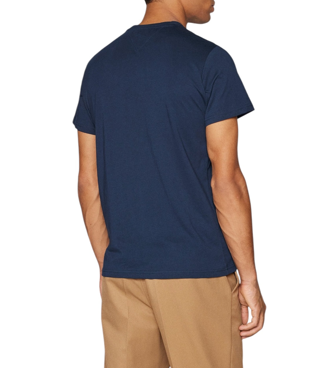 Tommy Hilfiger Jeans Blauw Slim Linear T-shirt