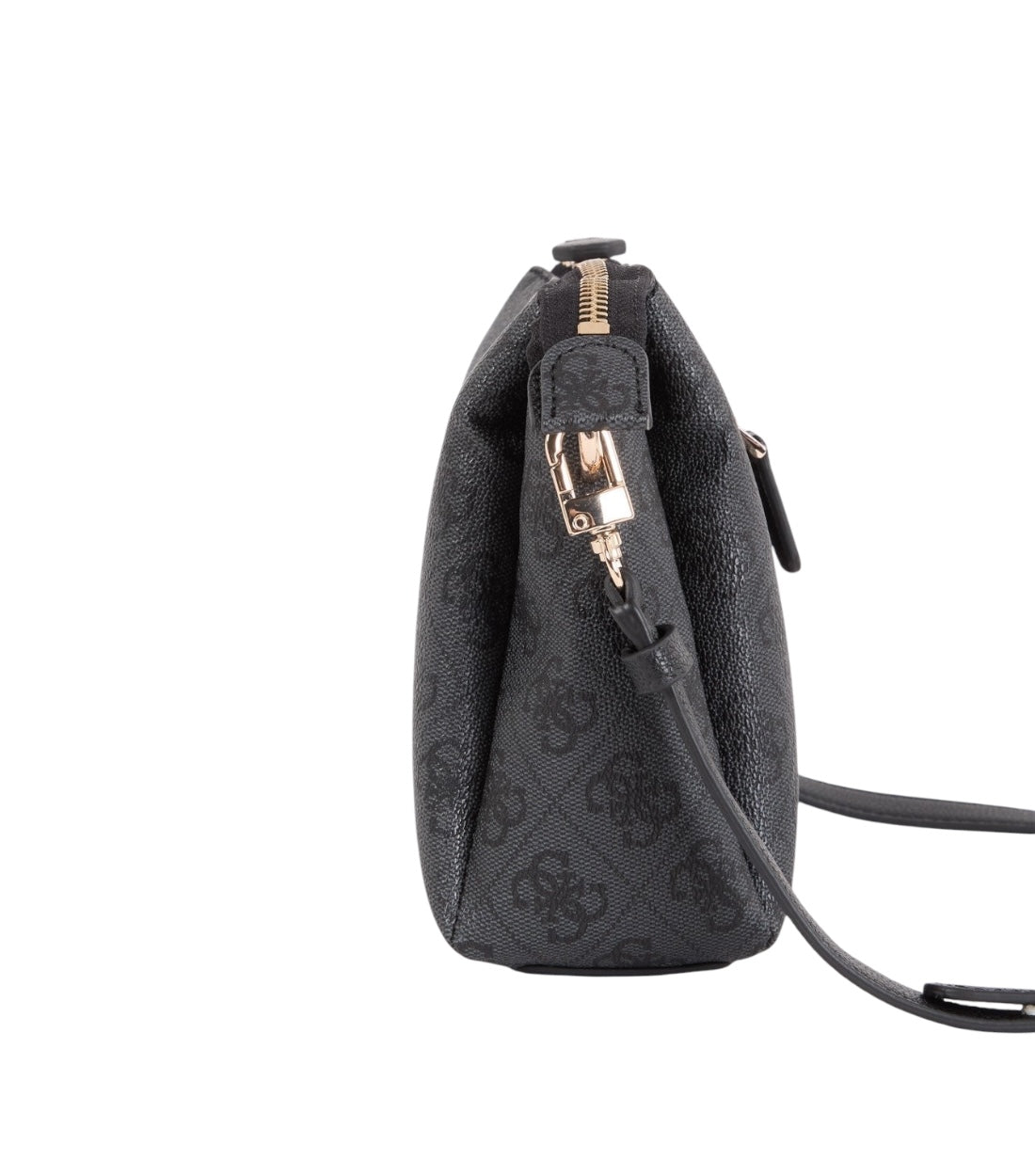 Guess Zwart Noelle Crossbody Tas Met Logoprint