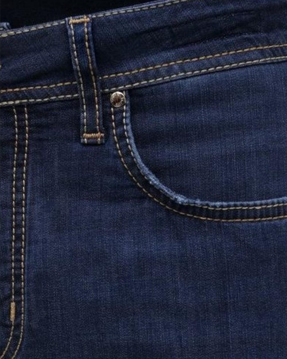 Jacob Cohen Blauw Stretch Spijkerbroek / Jeans