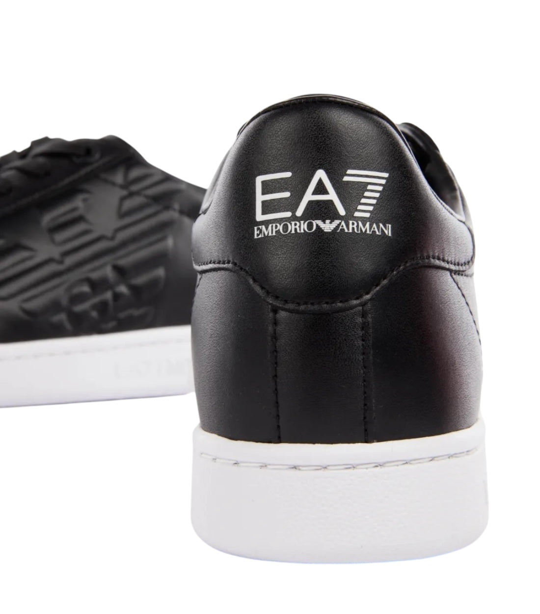 Ea7 Zwart Black GA Eagle Sneakers