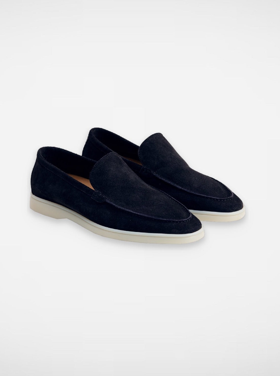 Mersino Originale Suede Blauw Loafers