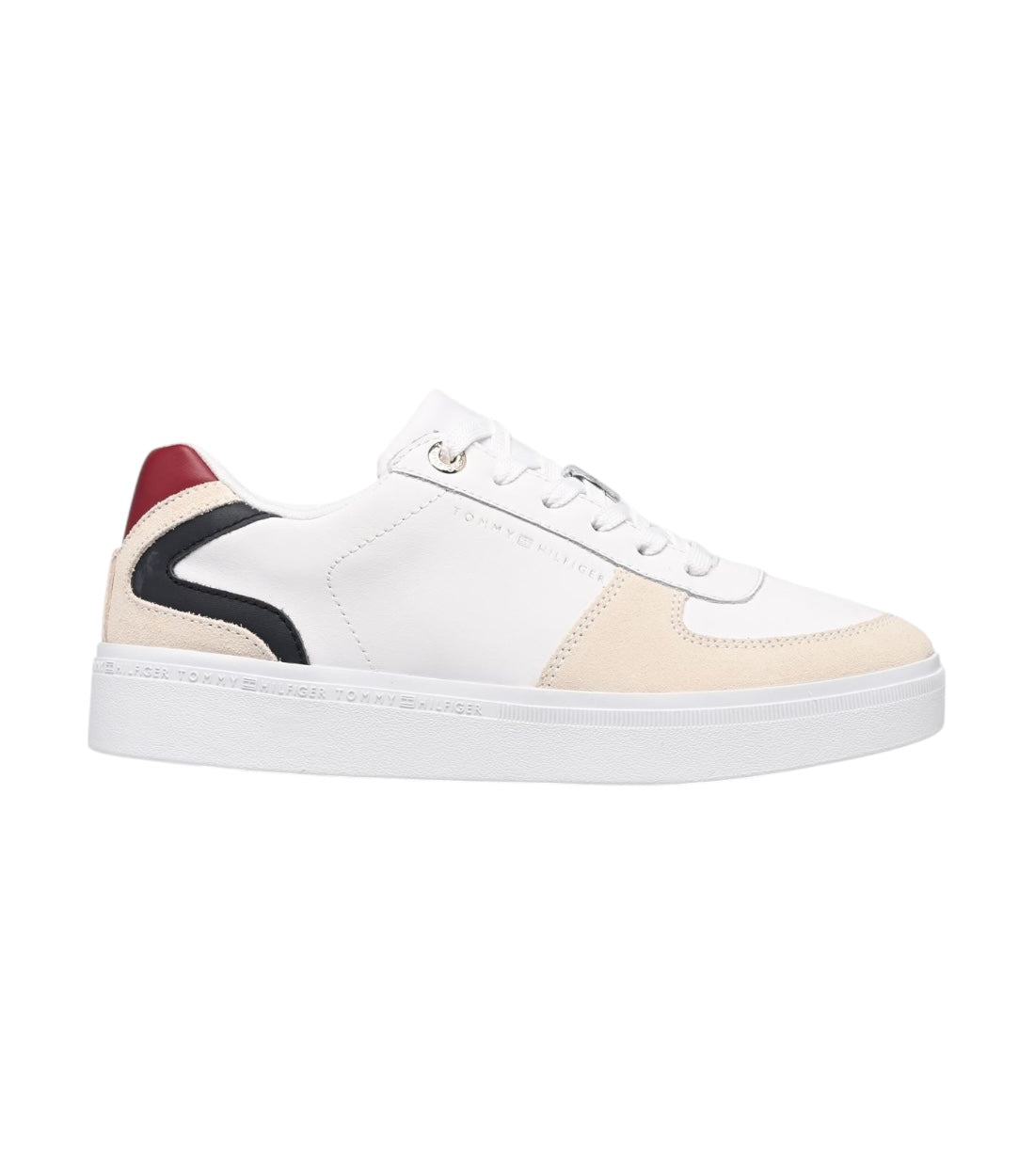 Tommy Hilfiger Chique Wit Sportieve Sneakers