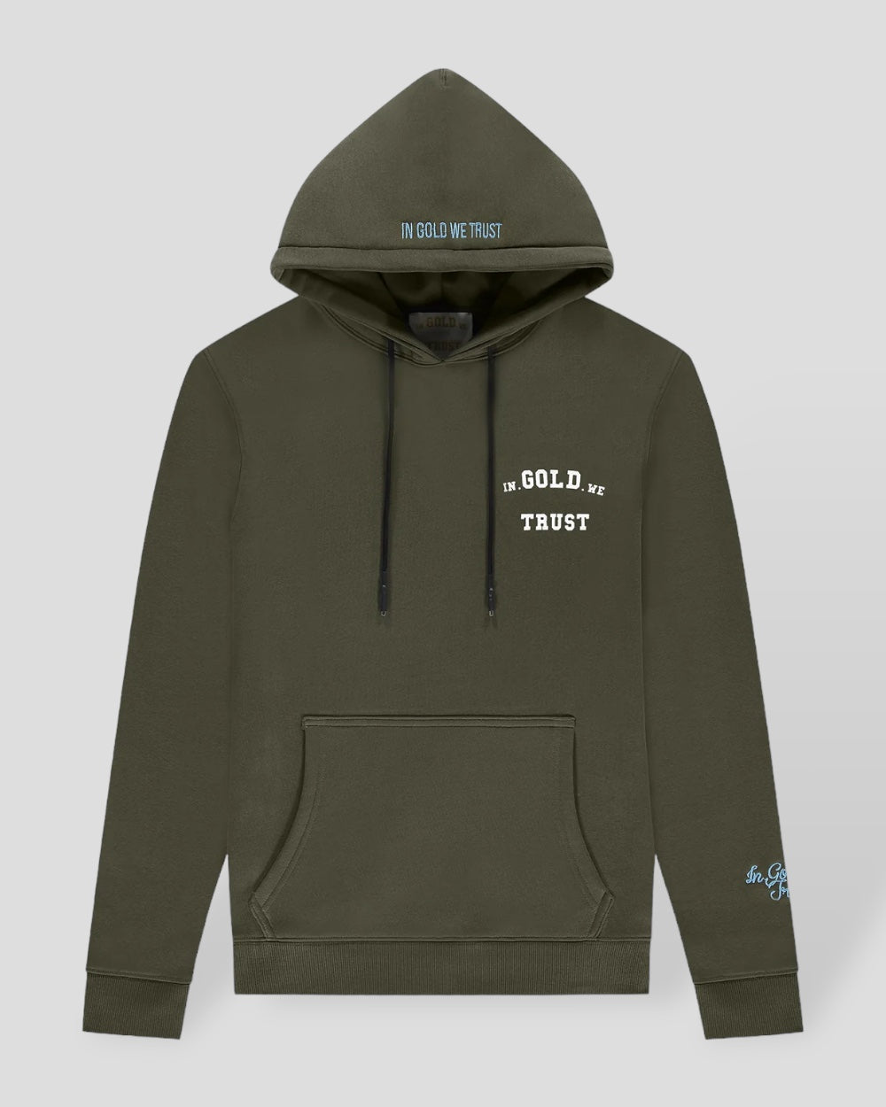 In Gold We Trust The Notorious Hoodie Groen