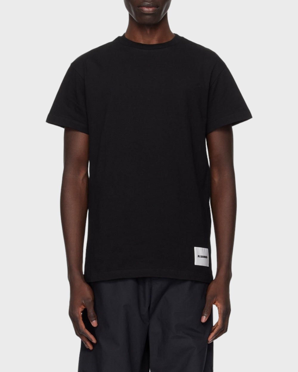 Jil Sander Zwart Organische T-Shirt