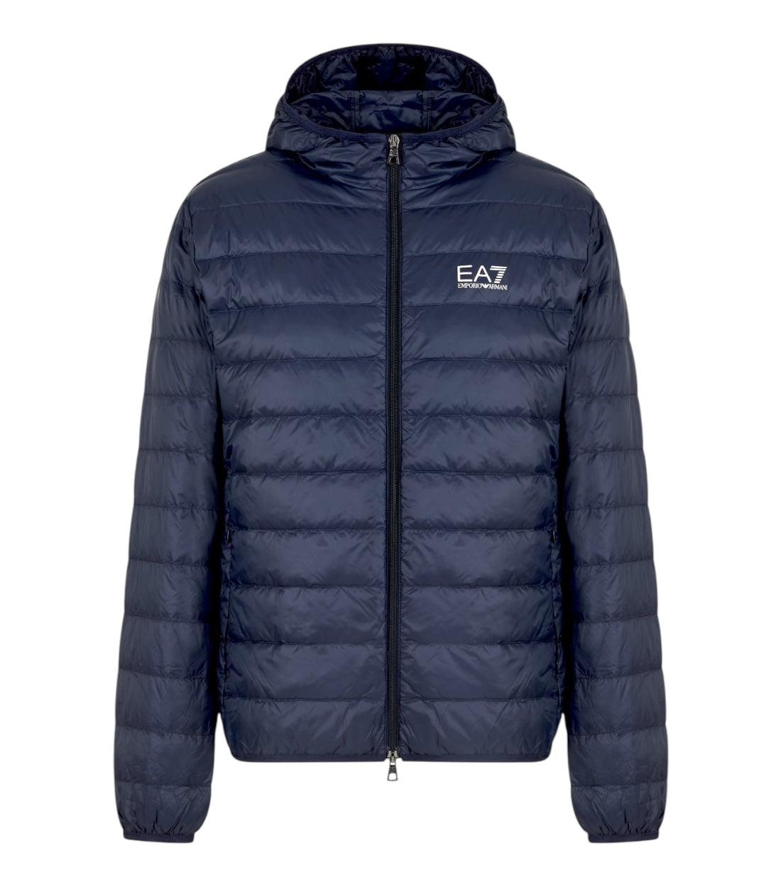 Ea7 Blauw Core Identity Down Jacket