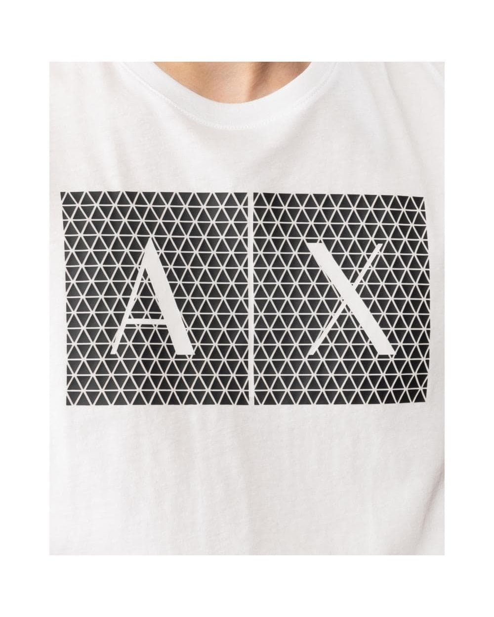 Armani Exchange Wit Slim Fit Jersey T-shirt With Logo