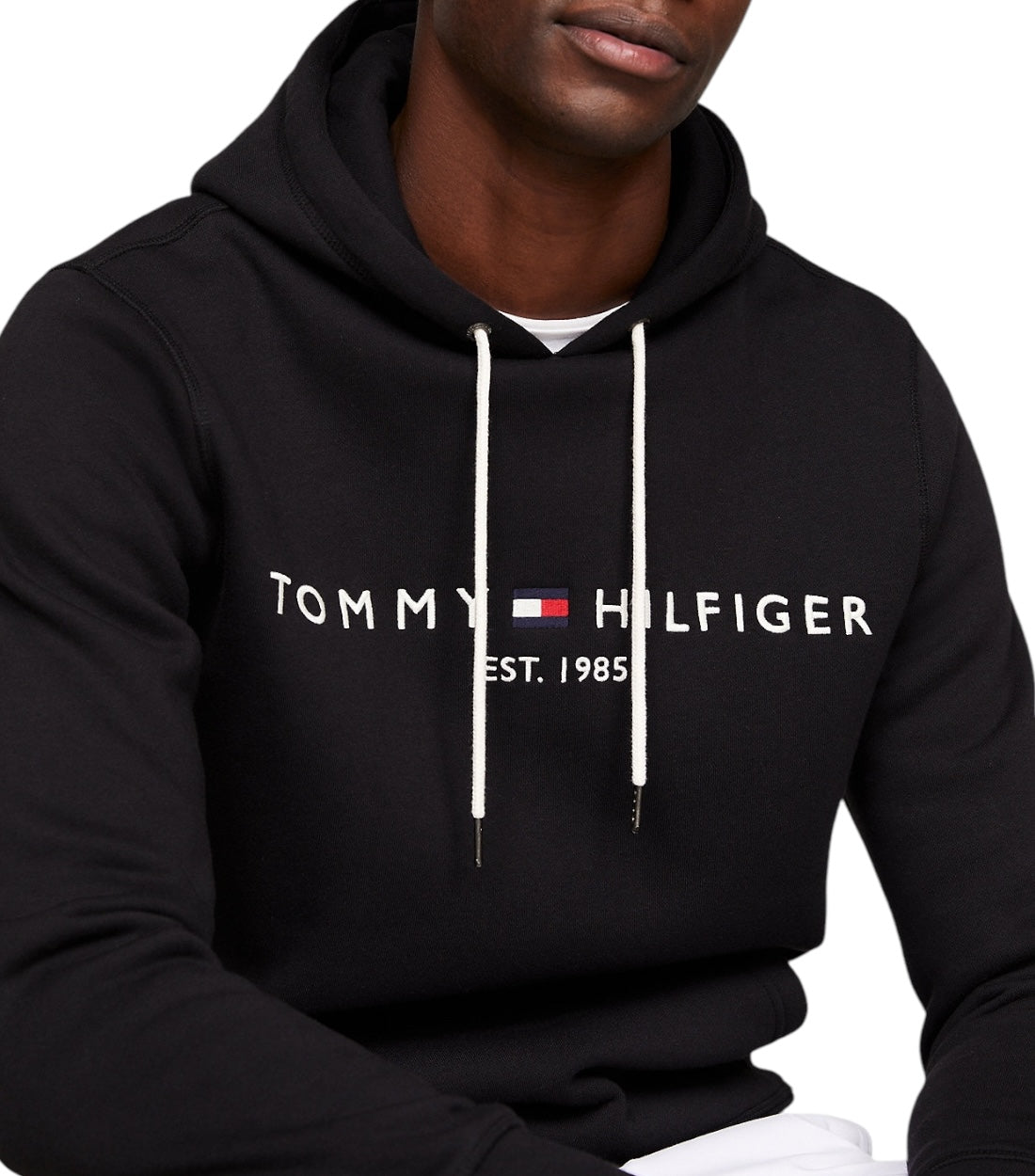 Tommy Hilfiger Jeans Flex Fleece Hoodie Met Logo