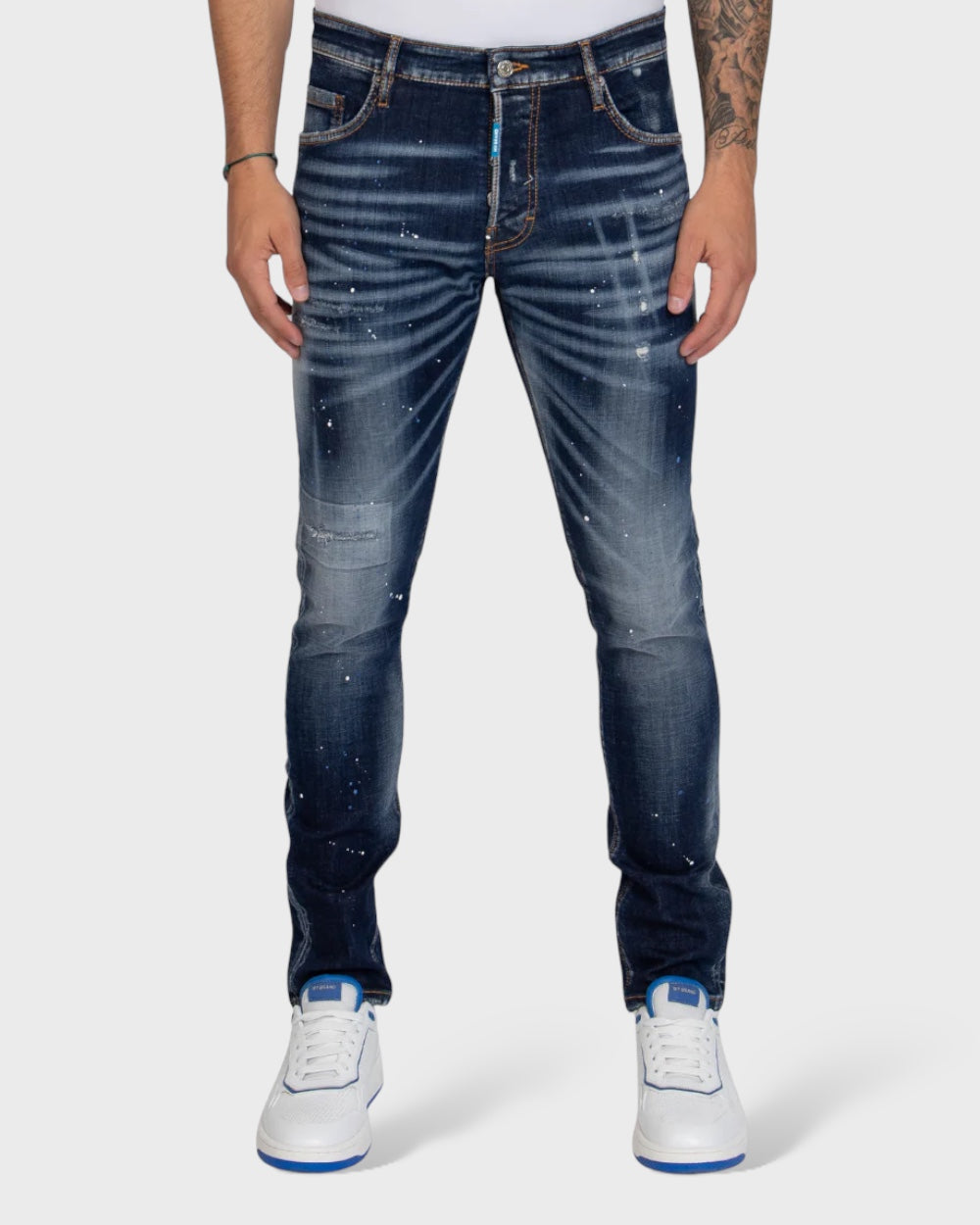 My Brand Blauw Jeans met Wassing