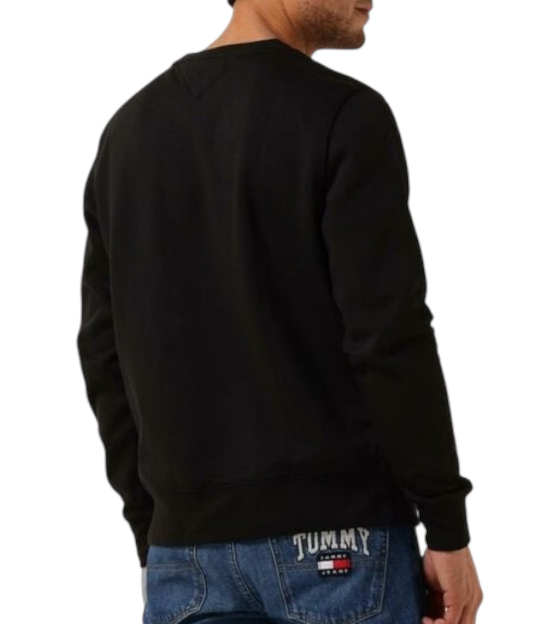 Tommy Hilfiger Jeans Zwart Trui Met Logo