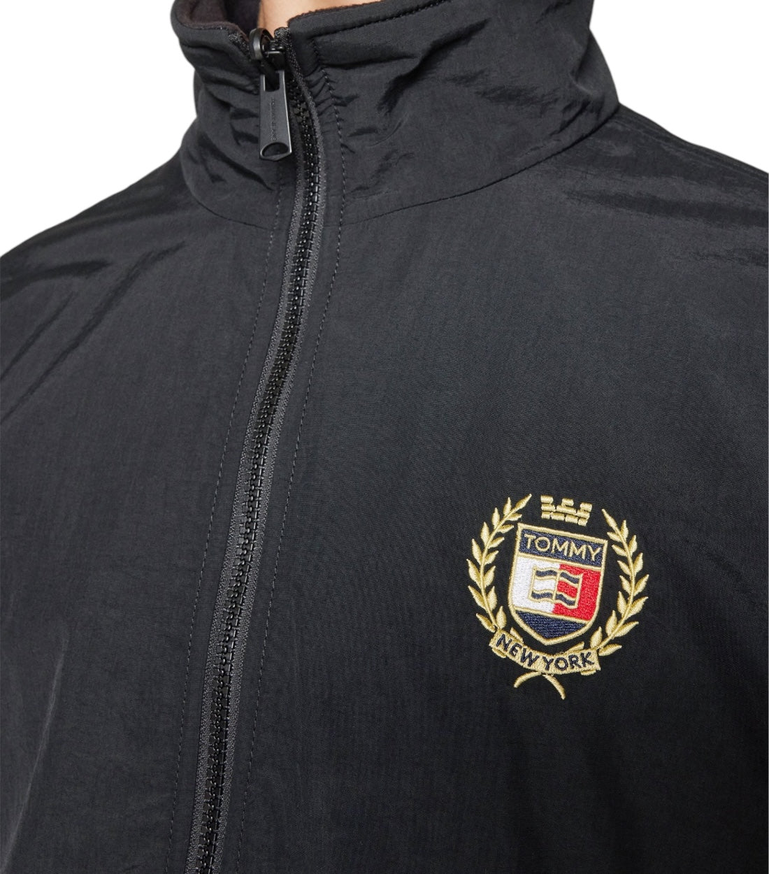 Tommy Hilfiger Zwart Windbreaker Jas