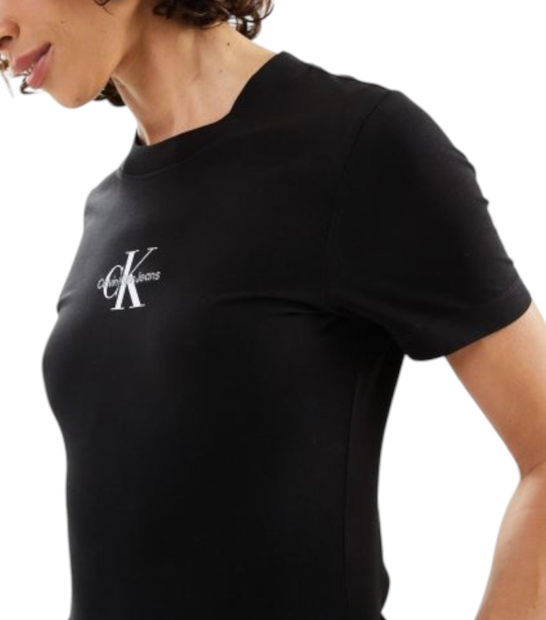 Calvin Klein Jeans Zwart T-shirt Met Logo