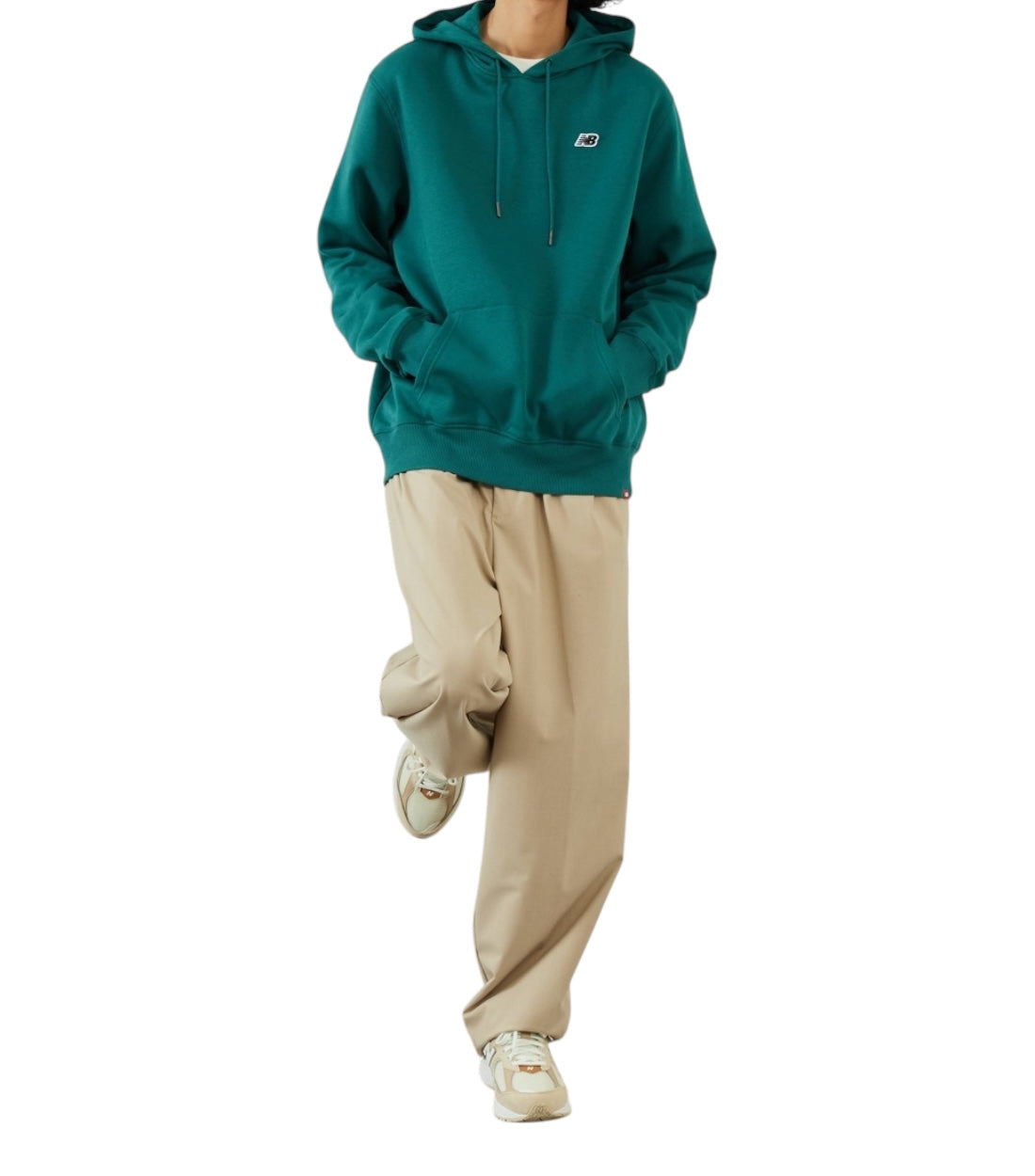 New Balance Groen Hoodie