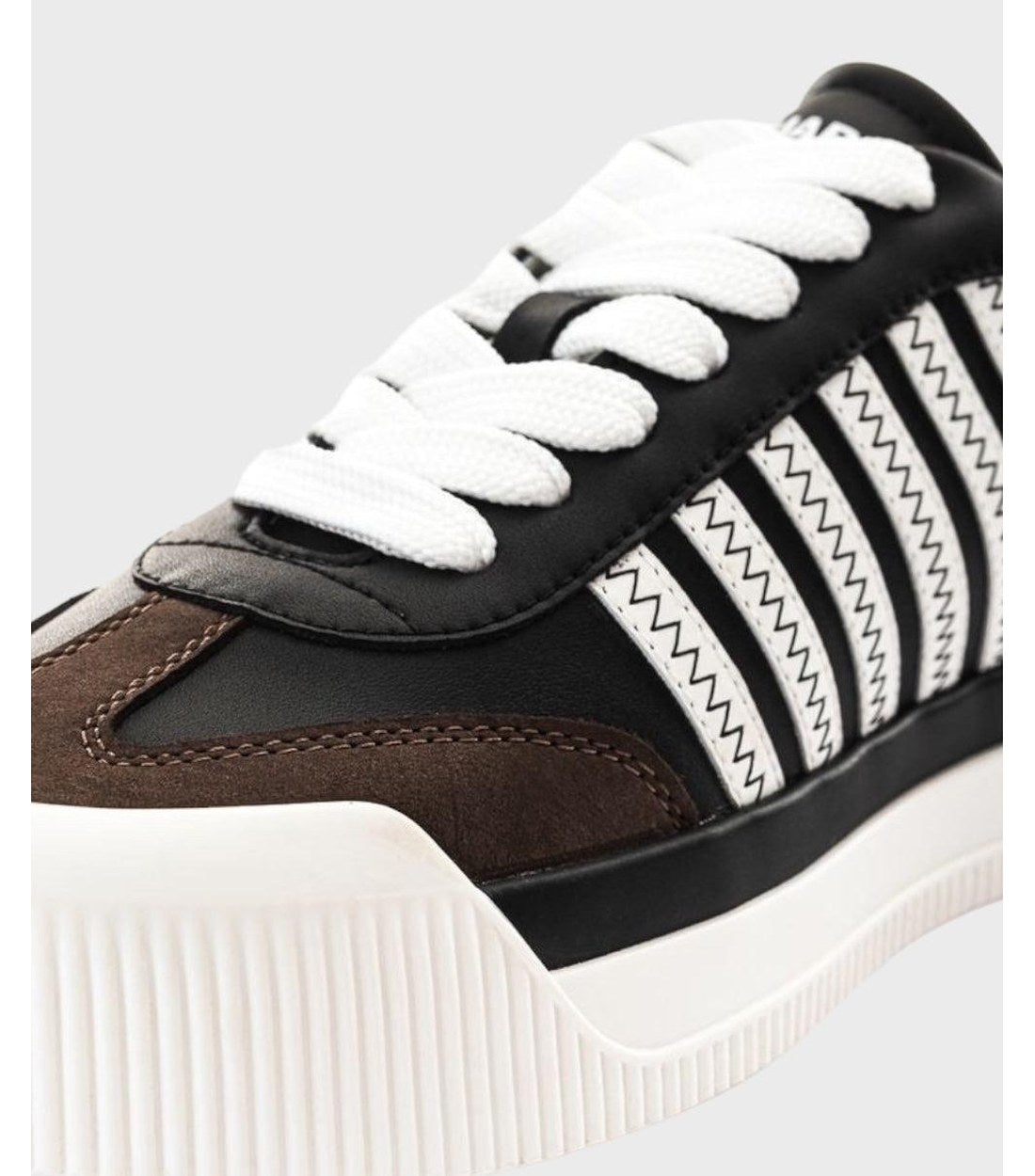 Dsquared2 Zwart / Bruin Sneakers