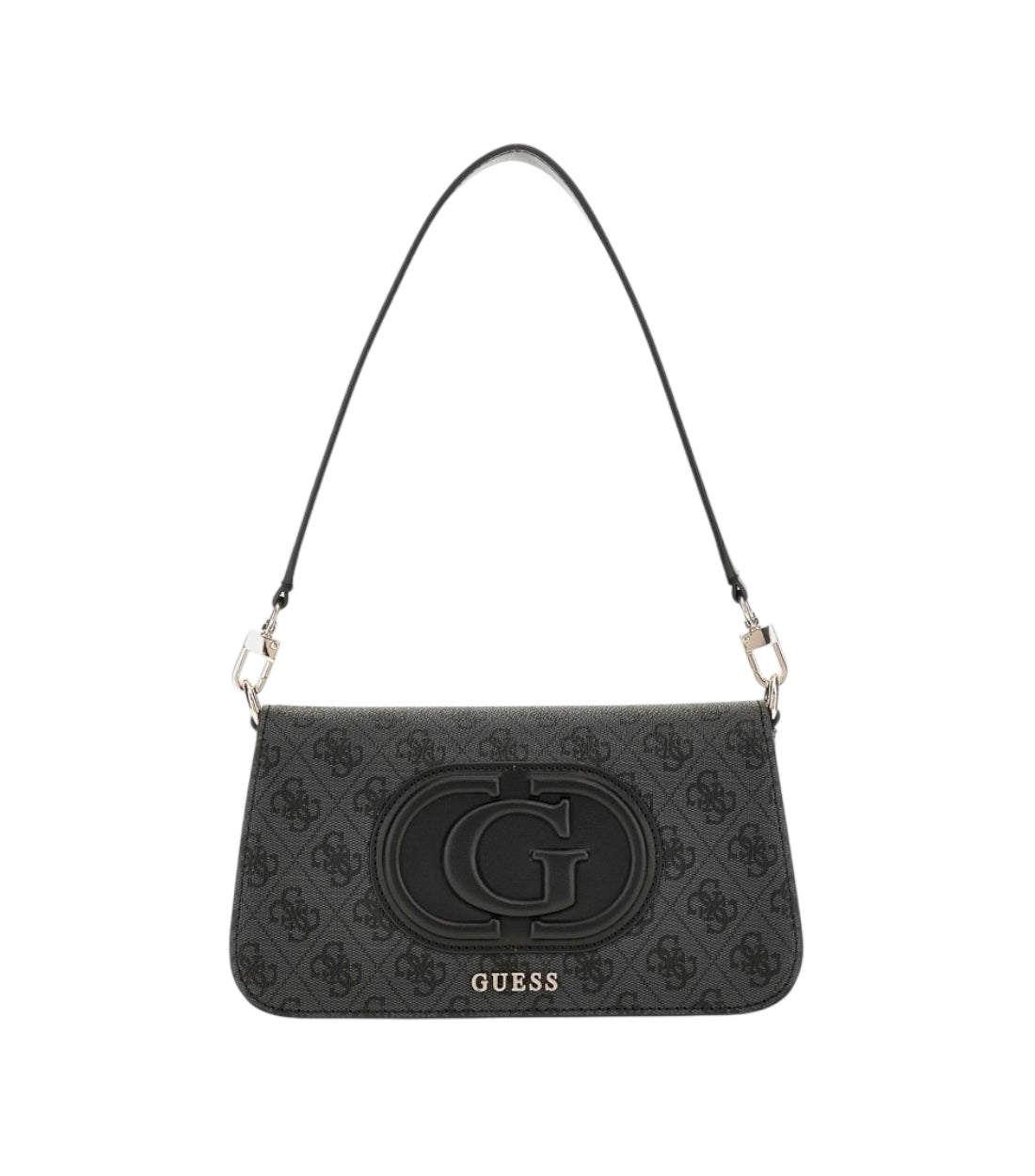 Guess Grijs Mini-schoudertas Eco Mietta 4G-logo