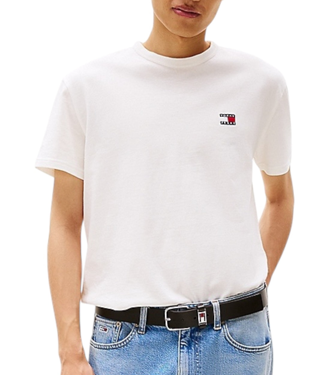 Tommy Hilfiger Jeans Witte Logo T-shirt