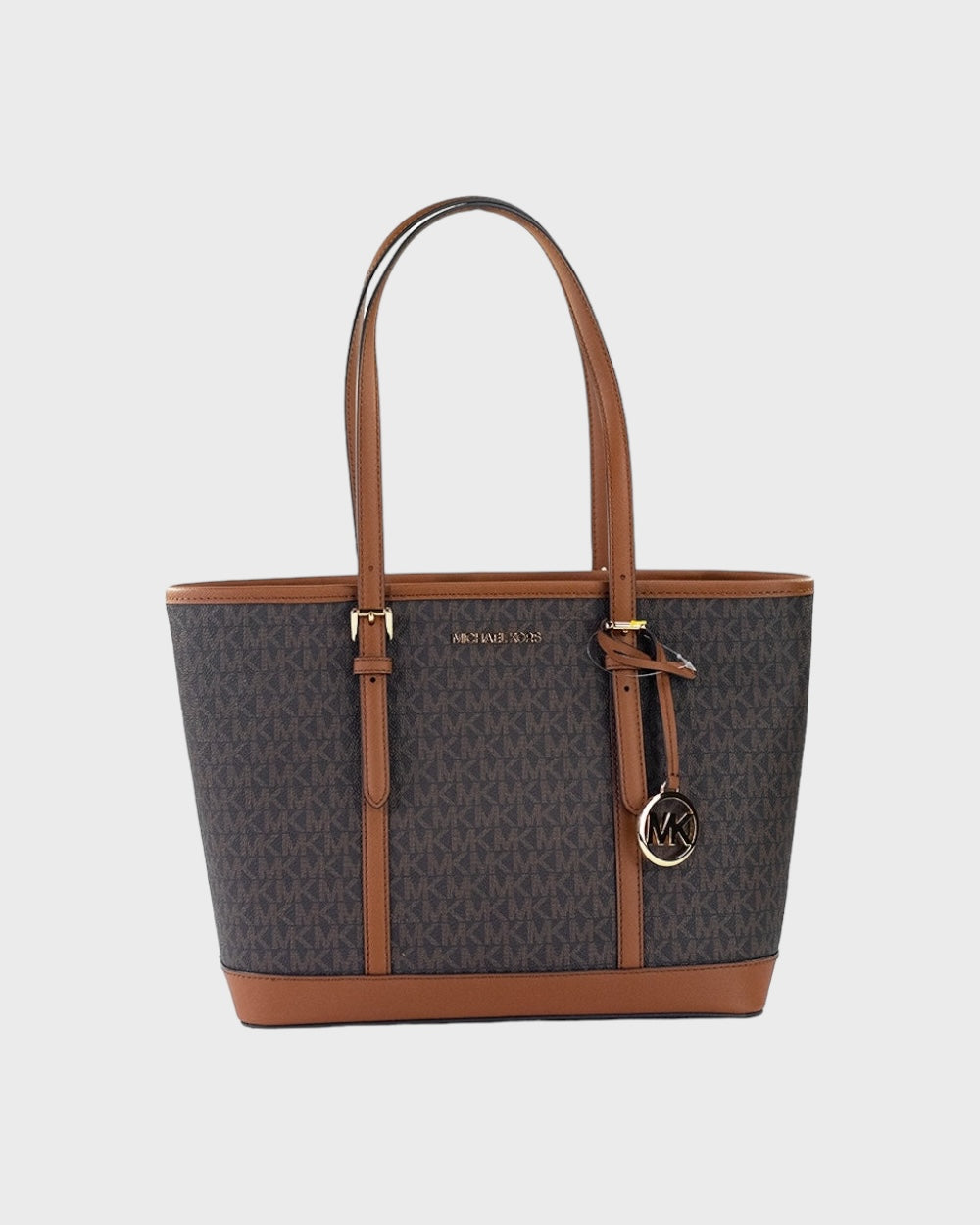 Michael Kors Jet Set Travel Bruin Schoudertas / Handtas