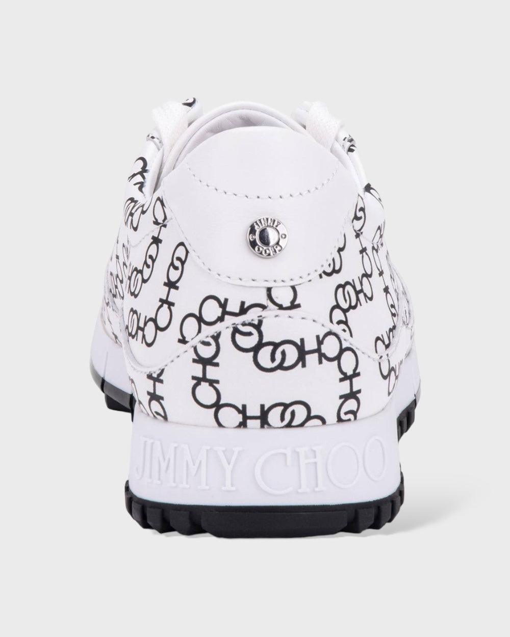 Jimmy Choo Wit / Zwart Monza Sneakers