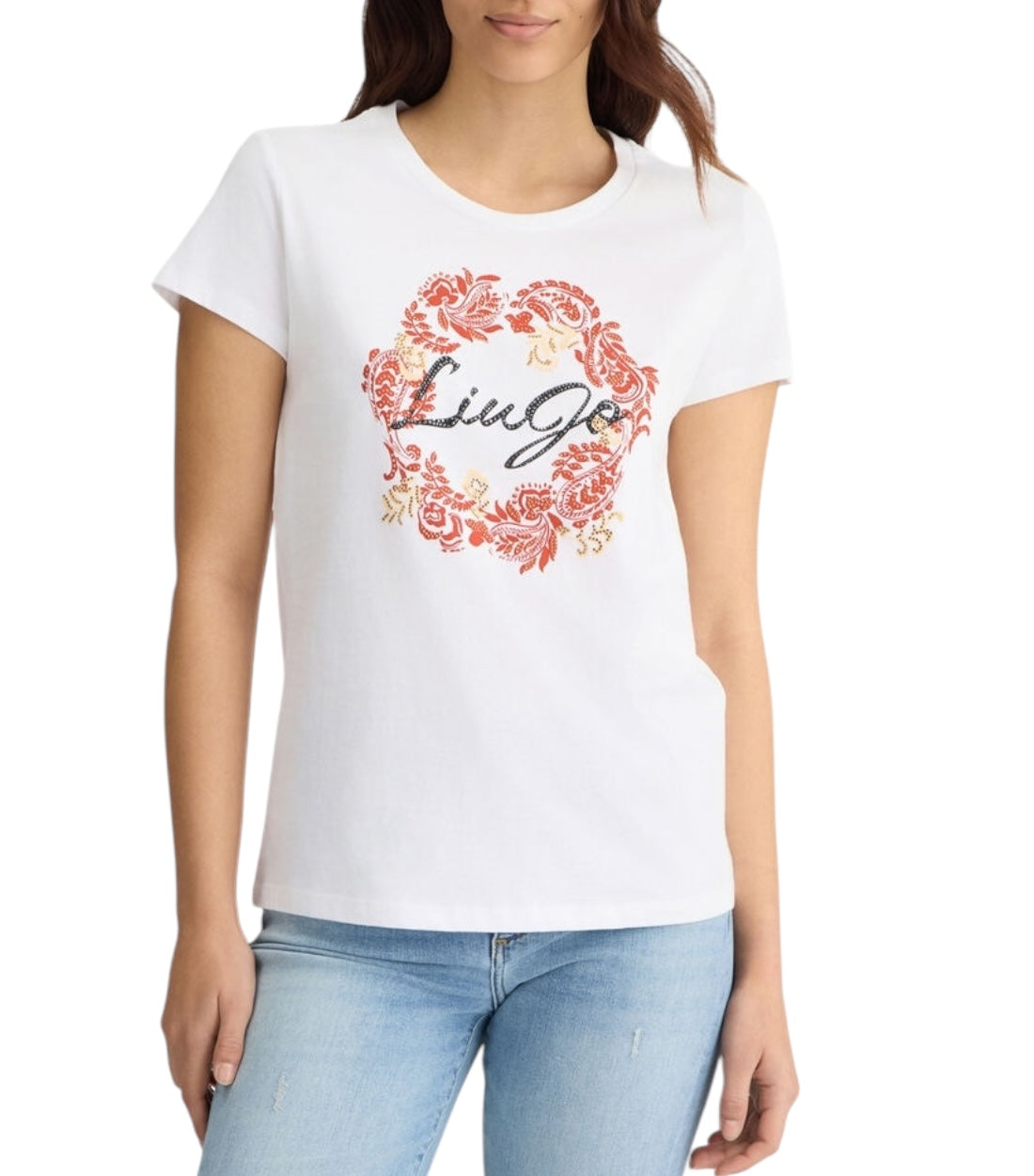 Liu Jo Wit Floral Print T-shirt