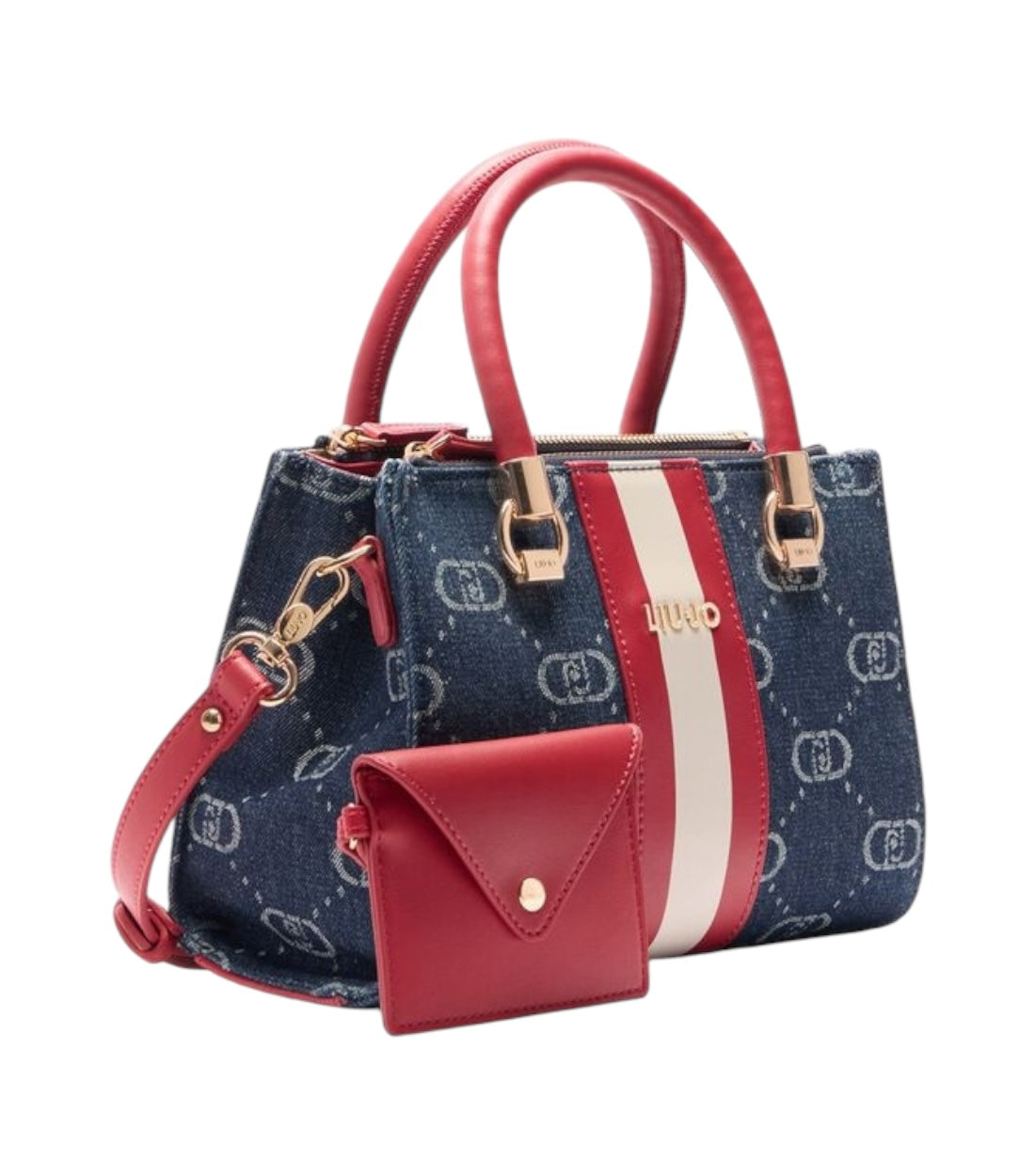 Liu Jo Blauw Denim Handtas